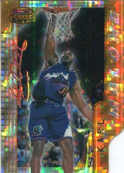 1996-97 Bowman's Best - Cuts Atomic Refractors #BC1 Karl Malone Front