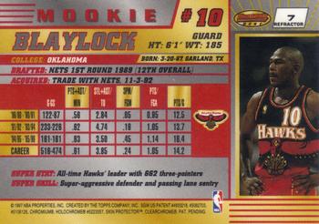 1996-97 Bowman's Best - Refractors #7 Mookie Blaylock Back