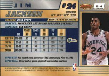 1996-97 Bowman's Best - Refractors #24 Jim Jackson Back