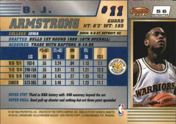 1996-97 Bowman's Best - Refractors #56 B.J. Armstrong Back