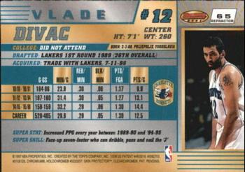 1996-97 Bowman's Best - Refractors #65 Vlade Divac Back