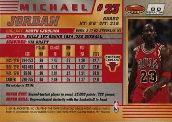 1996-97 Bowman's Best - Refractors #80 Michael Jordan Back