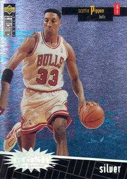 1996-97 Collector's Choice - You Crash the Game Scoring Silver Exchange (Series One) #R4 Scottie Pippen Front