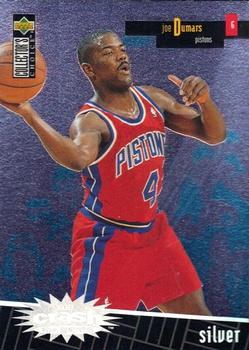 1996-97 Collector's Choice - You Crash the Game Scoring Silver Exchange (Series One) #R8 Joe Dumars Front