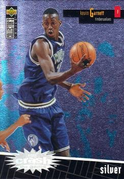 1996-97 Collector's Choice - You Crash the Game Scoring Silver Exchange (Series One) #R16 Kevin Garnett Front