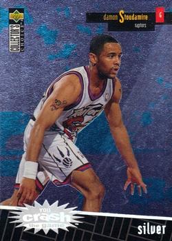 1996-97 Collector's Choice - You Crash the Game Scoring Silver Exchange (Series One) #R26 Damon Stoudamire Front
