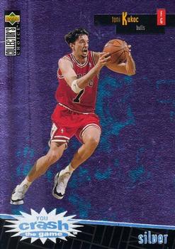 1996-97 Collector's Choice - You Crash the Game Scoring Silver Exchange (Series Two) #R4 Toni Kukoc Front