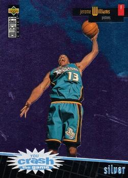 1996-97 Collector's Choice - You Crash the Game Scoring Silver Exchange (Series Two) #R8 Jerome Williams Front