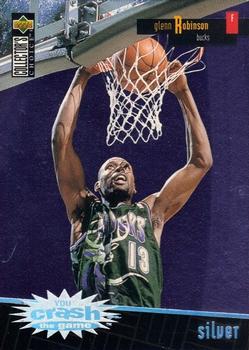 1996-97 Collector's Choice - You Crash the Game Scoring Silver Exchange (Series Two) #R15 Glenn Robinson Front