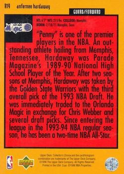 1996-97 Collector's Choice - You Crash the Game Scoring Silver Exchange (Series Two) #R19 Anfernee Hardaway Back