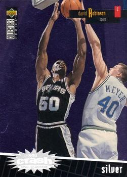 1996-97 Collector's Choice - You Crash the Game Scoring Silver Exchange (Series Two) #R24 David Robinson Front
