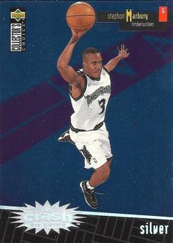 1996-97 Collector's Choice - You Crash the Game Scoring Silver Exchange (Series Two) #R16 Stephon Marbury Front