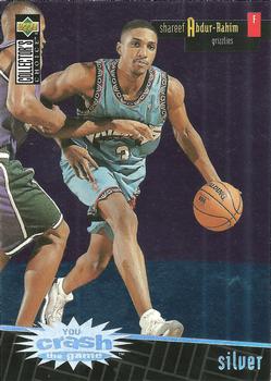 1996-97 Collector's Choice - You Crash the Game Scoring Silver Exchange (Series Two) #R28 Shareef Abdur-Rahim Front
