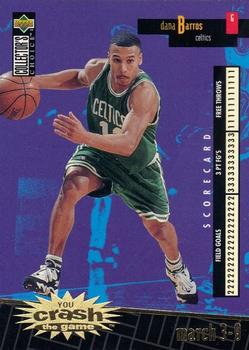 1996-97 Collector's Choice - You Crash the Game Scoring Gold (Series Two) #C2 Dana Barros Front
