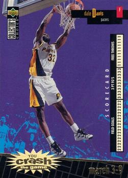 1996-97 Collector's Choice - You Crash the Game Scoring Gold (Series Two) #C11 Dale Davis Front