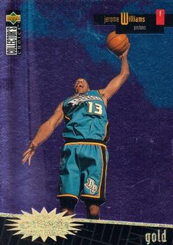 1996-97 Collector's Choice - You Crash the Game Scoring Gold Exchange (Series Two) #R8 Jerome Williams Front