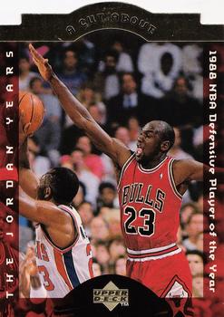 1996-97 Collector's Choice - A Cut Above: The Jordan Years #CA4 Michael Jordan Front