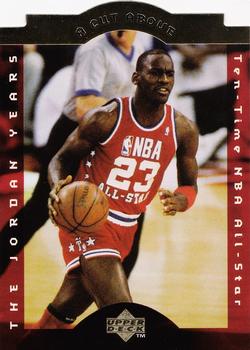 1996-97 Collector's Choice - A Cut Above: The Jordan Years #CA5 Michael Jordan Front