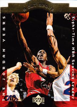 1996-97 Collector's Choice - A Cut Above: The Jordan Years #CA2 Michael Jordan Front