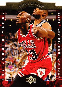 1996-97 Collector's Choice - A Cut Above: The Jordan Years #CA3 Michael Jordan Front