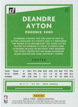2020-21 Donruss #31 Deandre Ayton Back