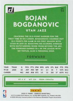 2020-21 Donruss #36 Bojan Bogdanovic Back