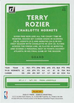 2020-21 Donruss #45 Terry Rozier Back