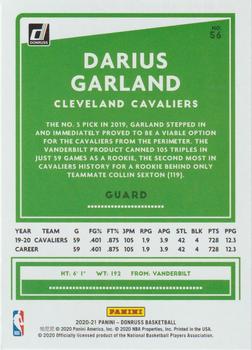 2020-21 Donruss #56 Darius Garland Back