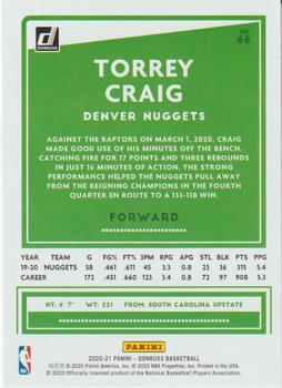 2020-21 Donruss #68 Torrey Craig Back