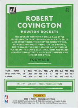 2020-21 Donruss #80 Robert Covington Back