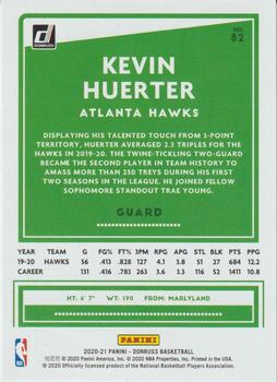 2020-21 Donruss #82 Kevin Huerter Back