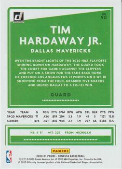 2020-21 Donruss #90 Tim Hardaway Jr. Back