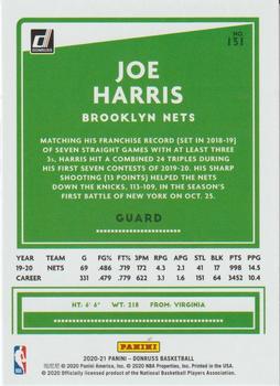 2020-21 Donruss #131 Joe Harris Back