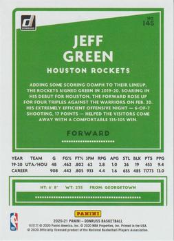 2020-21 Donruss #145 Jeff Green Back