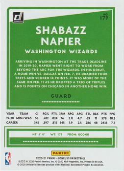 2020-21 Donruss #179 Shabazz Napier Back
