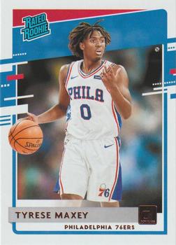2020-21 Donruss #211 Tyrese Maxey Front