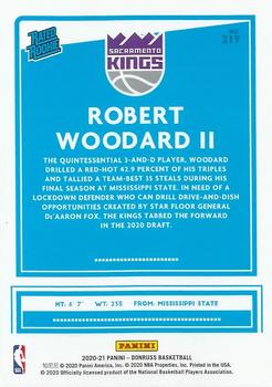 2020-21 Donruss #219 Robert Woodard II Back