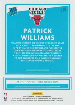 2020-21 Donruss #227 Patrick Williams Back