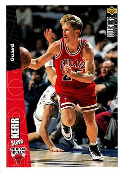 1996-97 Collector's Choice Chicago Bulls #CH4 Steve Kerr Front