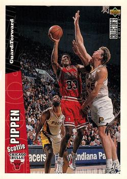 1996-97 Collector's Choice Chicago Bulls #CH7 Scottie Pippen Front