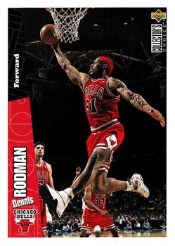 1996-97 Collector's Choice Chicago Bulls #CH8 Dennis Rodman Front