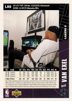 1996-97 Collector's Choice Los Angeles Lakers #LA9 Nick Van Exel Back