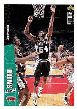 1996-97 Collector's Choice San Antonio Spurs #SA8 Charles Smith Front