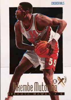 1996-97 E-X2000 - Credentials #2 Dikembe Mutombo Front