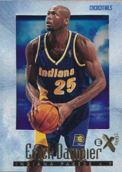 1996-97 E-X2000 - Credentials #26 Erick Dampier Front