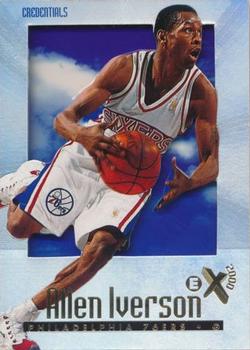 1996-97 E-X2000 - Credentials #53 Allen Iverson Front