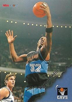 1996-97 Hoops - Silver #28 Tyrone Hill Front