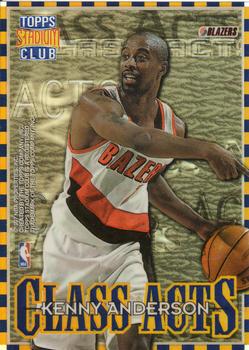 1996-97 Stadium Club - Class Acts Atomic Refractors #CA8 Kenny Anderson / Stephon Marbury Front