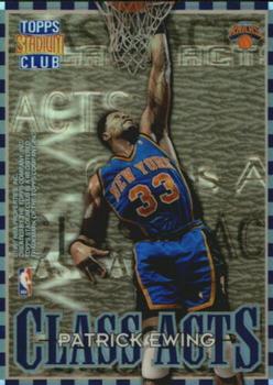 1996-97 Stadium Club - Class Acts Refractors #CA2 Patrick Ewing / Alonzo Mourning Front