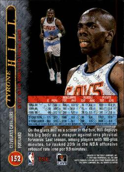 1996-97 Stadium Club - Members Only #152 Tyrone Hill Back